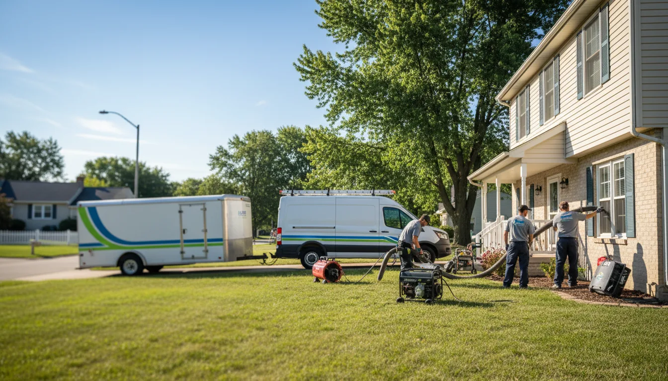 Flooded Basement Restoration And Cleanup With Repair in Bertha, MN near me